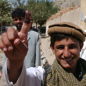 /گزارش تصویری/حال و هوای انتخاباتی در افغانستان